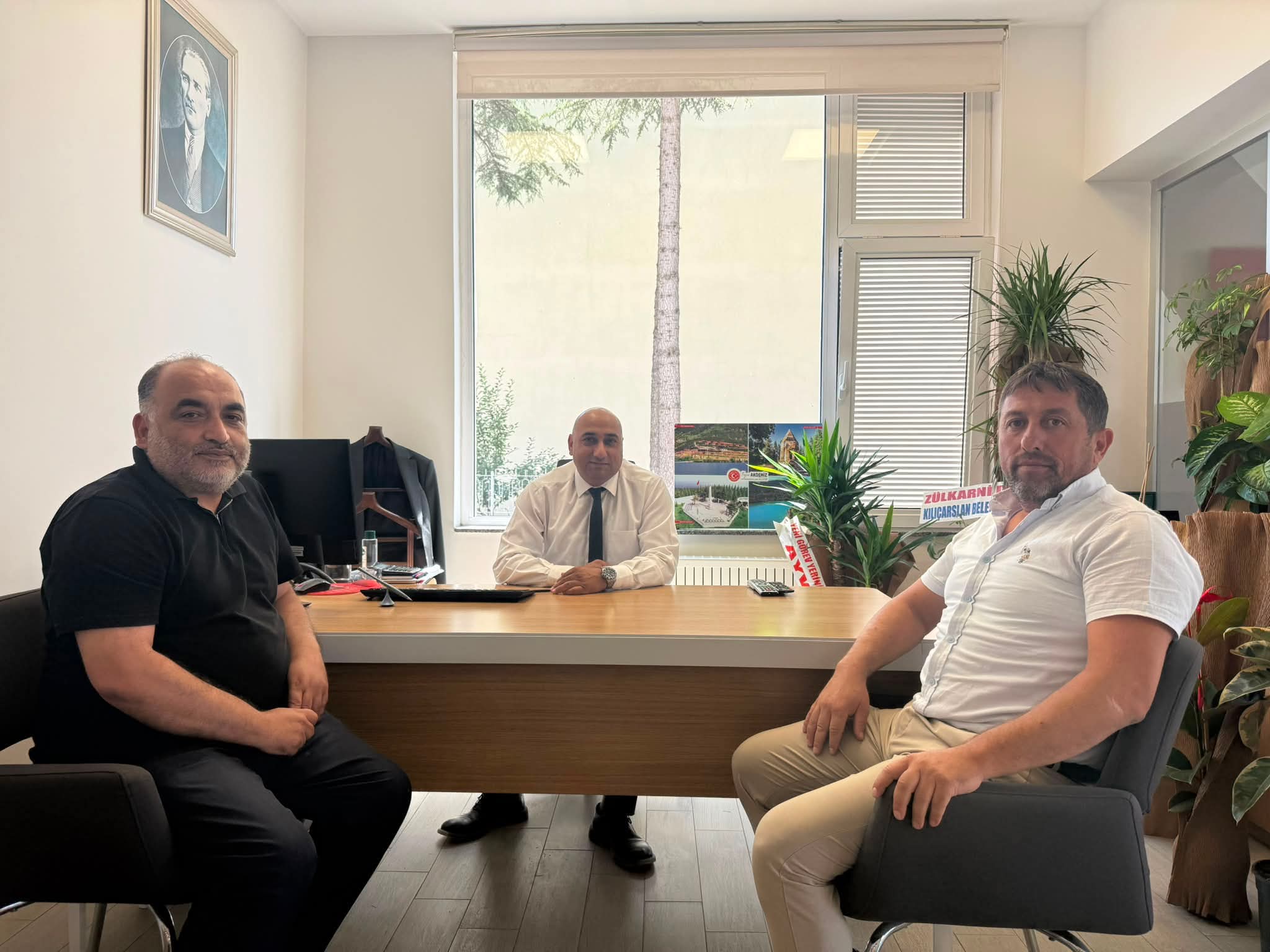 Ziraat Bankası'nın Yeni Müdürüne Tebrik Ziyareti