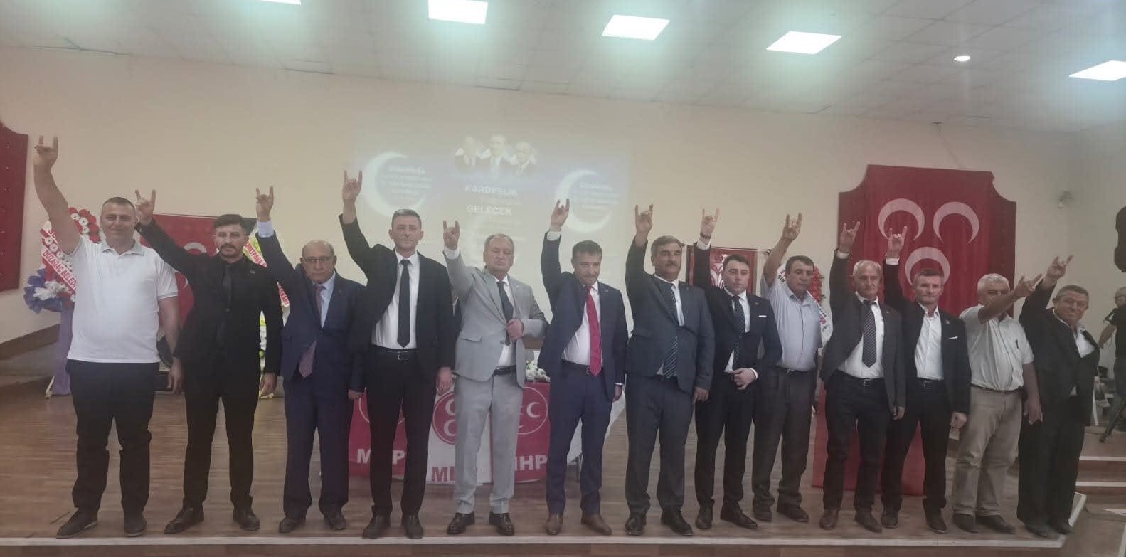 MHP Sinanpaşa'da Fevzi Can Yeniden İlçe Başkanı Seçildi