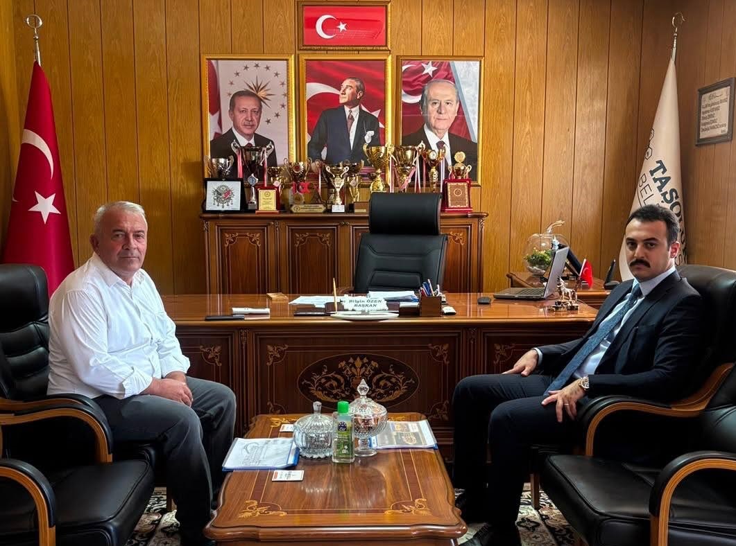 Kaymakam Miroğlu’ndan Başkan Bilgin Özen’e İade-i Ziyaret