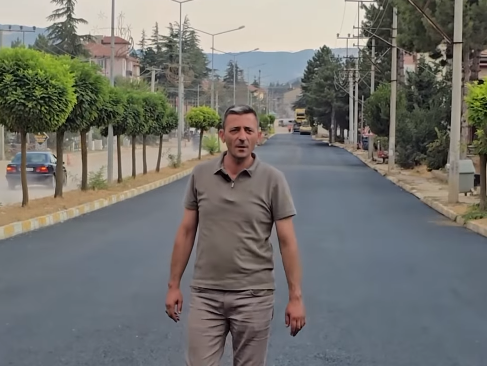 Sinanpaşa’nın Çehresi Değişiyor: Cumhuriyet Caddesi Yenilendi