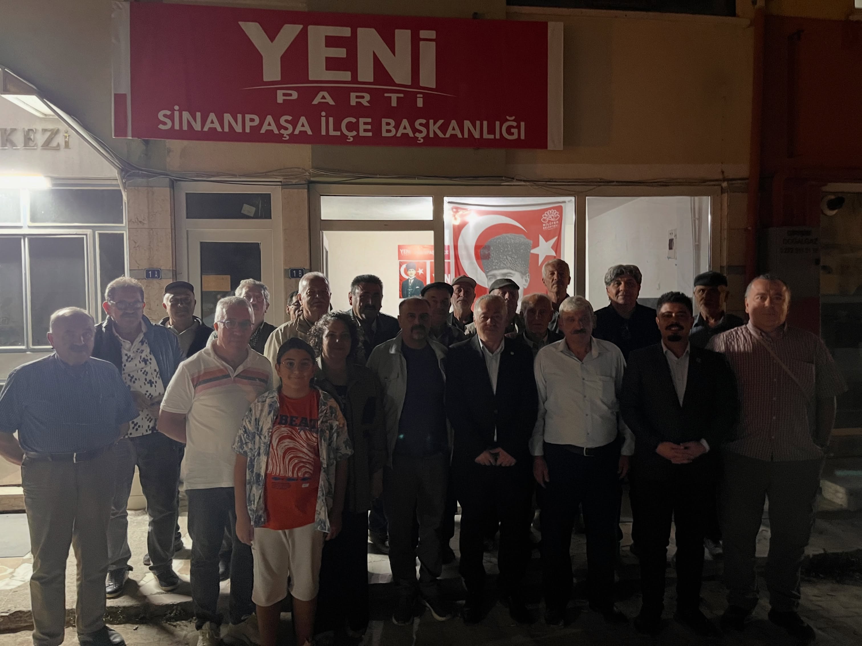 Yeni Parti Sinanpaşa’da Sahaya İndi: Teşkilat ve Seçim Takvimi Masada