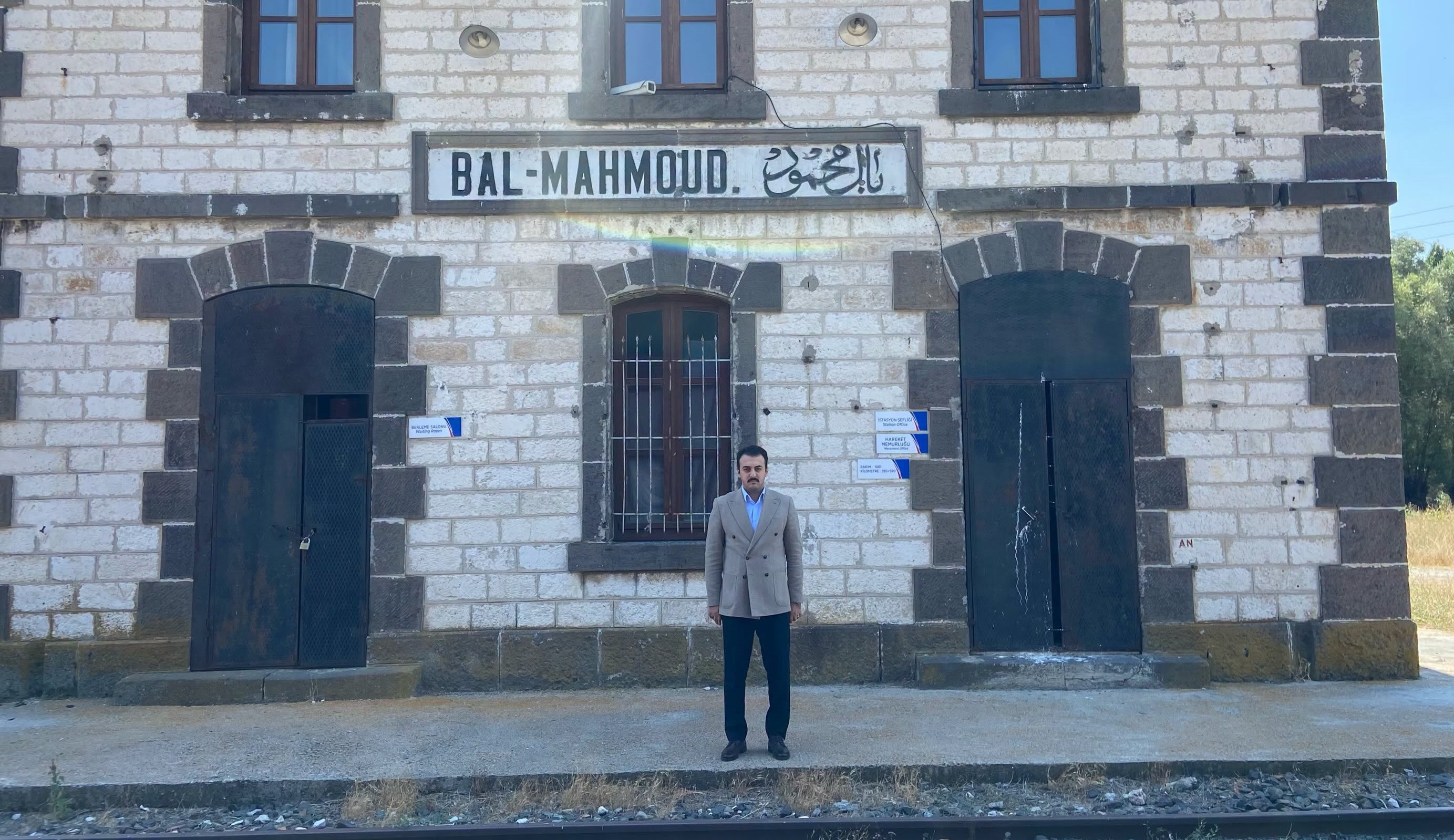 MİLLİ MÜCADELENİN İZLERİNİ TAŞIYAN TARİHİ BALMAHMUT TREN İSTASYONU