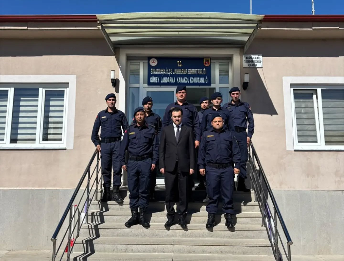 KAYMAKAM MİROĞLU’NDAN GÜNEY JANDARMA KARAKOLU’NA ZİYARET