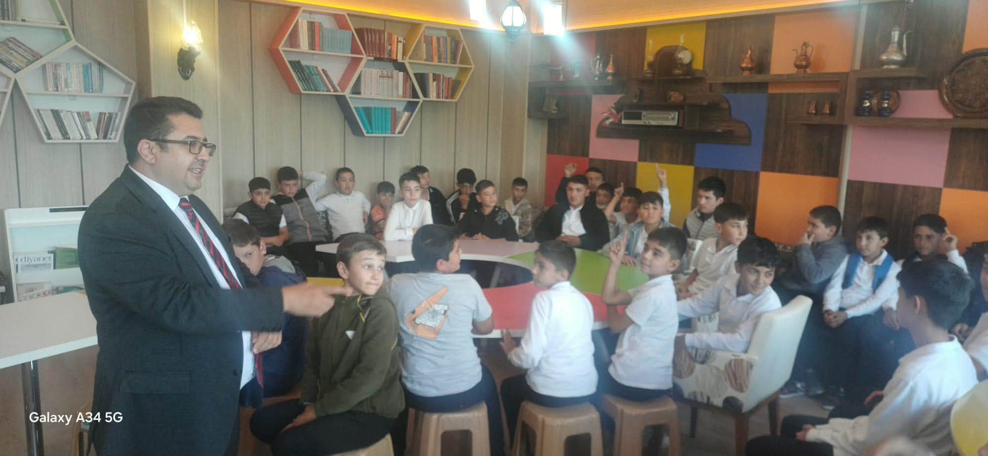 MÜFTÜ HASANKAHYAOĞLU’NDAN İMAM HATİP ORTAOKULUNA ZİYARET