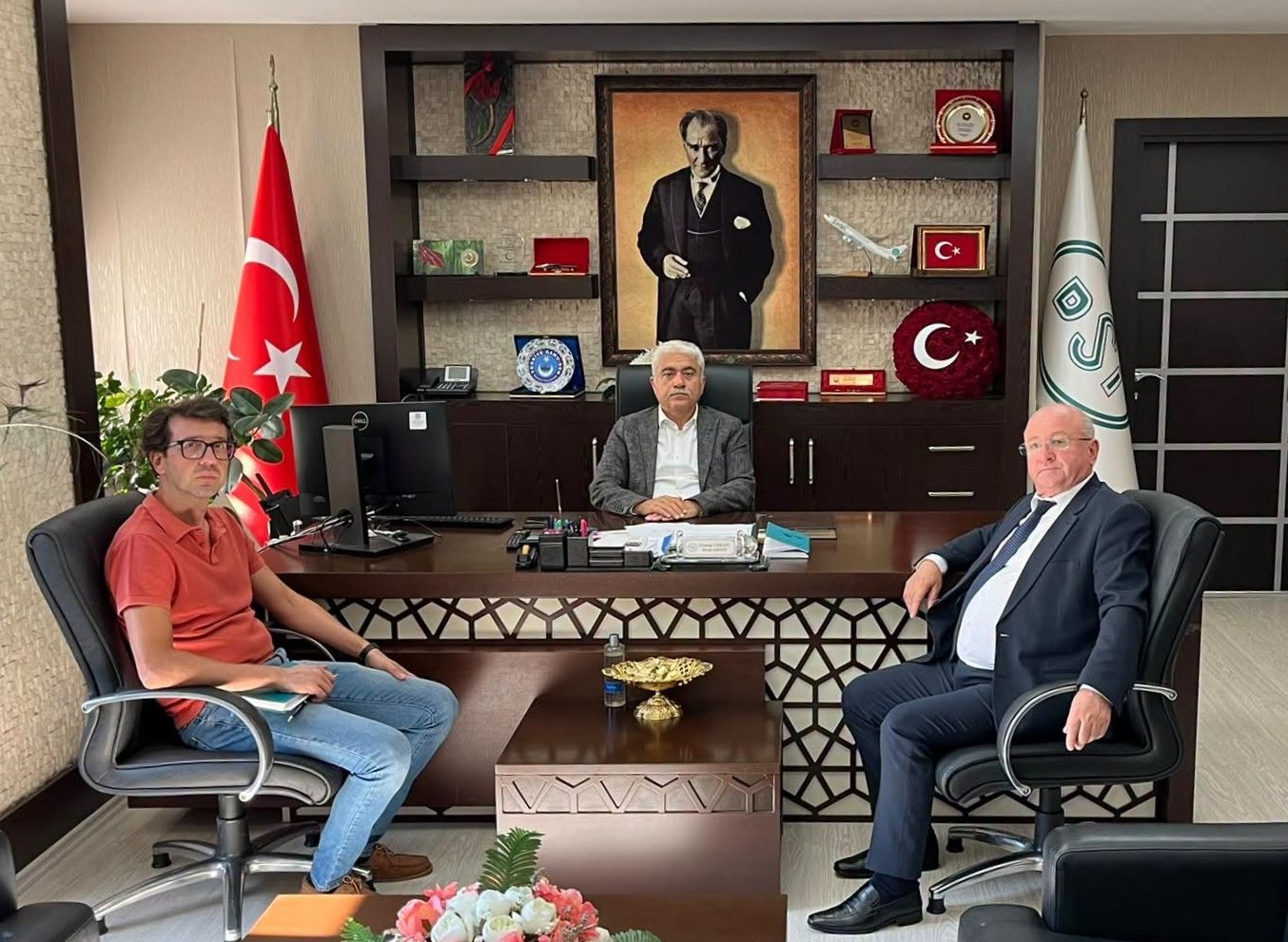 BAŞKAN ÜNAL ÇELİKKOL’DAN DSİ 18. BÖLGE MÜDÜRÜ ERKAN’A ZİYARET